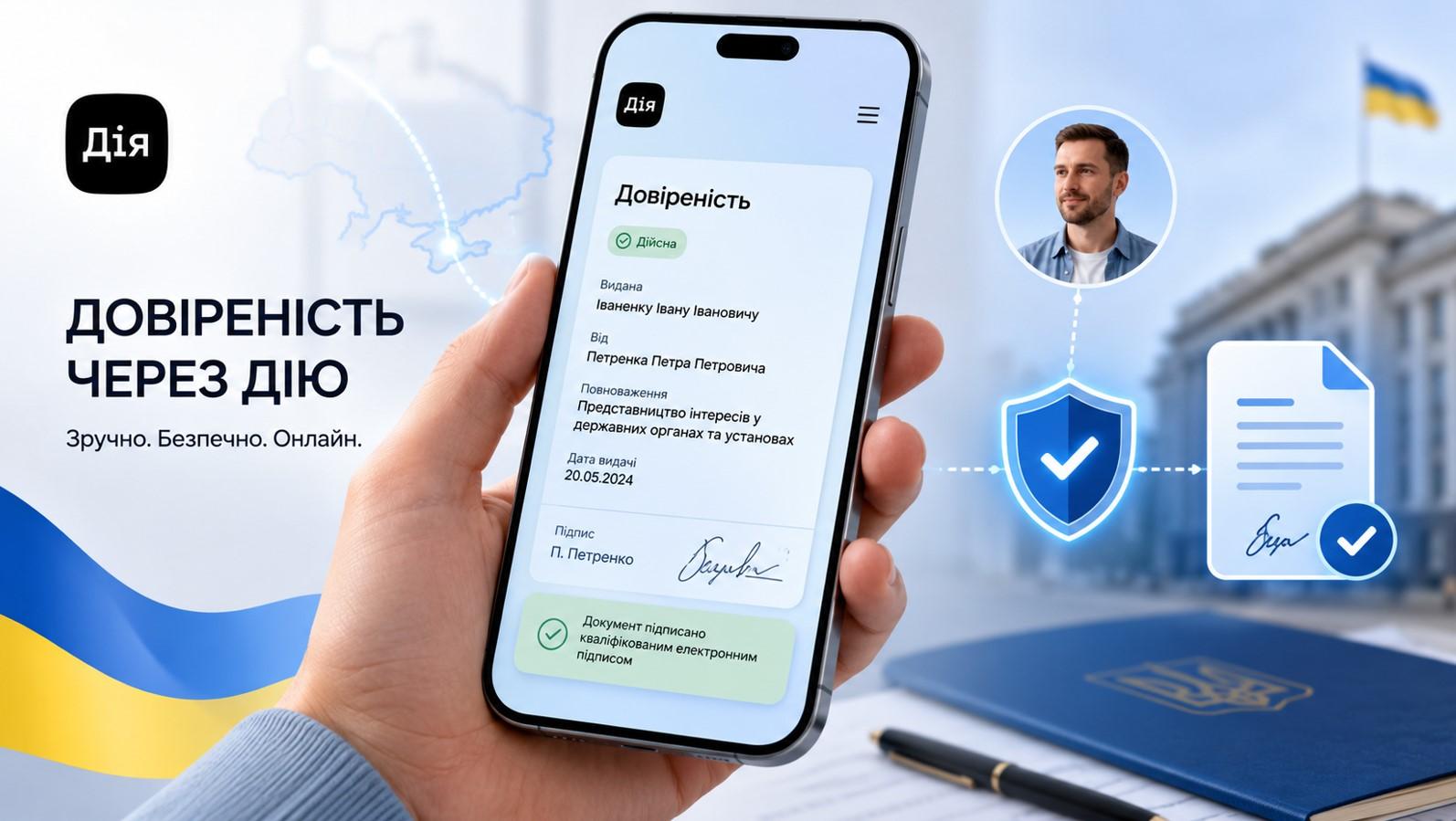 Довіреність через Дію: як оформити онлайн у 2026