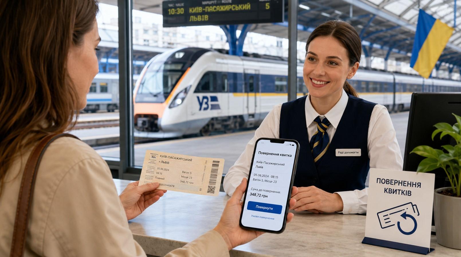 Як повернути квиток на потяг: покрокова інструкція
